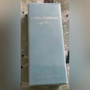 DOLCE & GABBANA LIGHT BLUE FRAGRANCE NIB Sealed in Plastic